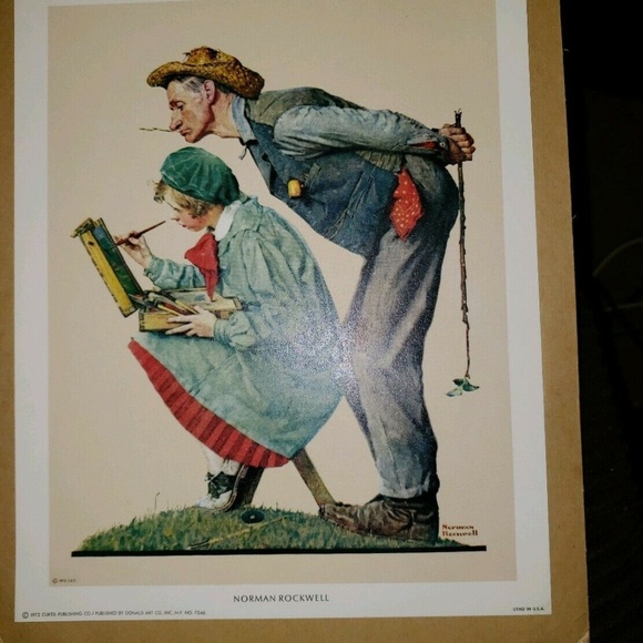 Norman Rockwell Wall Decor Norman Rockwell Litho Prints The Critic